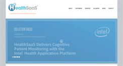 Desktop Screenshot of healthsaas.net