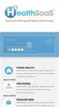 Mobile Screenshot of healthsaas.net